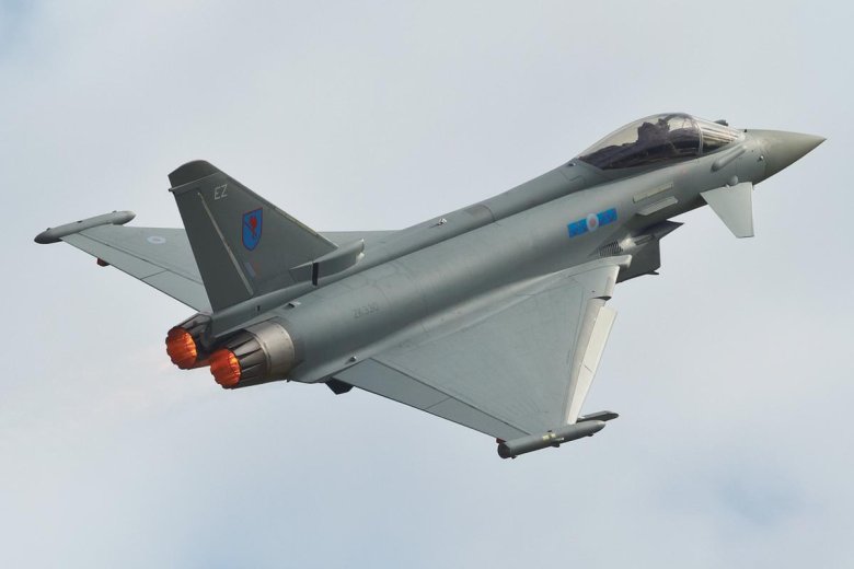 Eurofighter Typhoon ВВС Великобритании