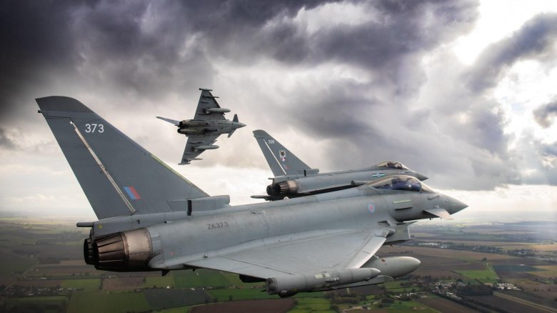 Еврофайтер ВВС Великобритании