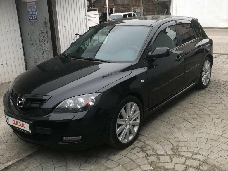 Mazda 3 2007 хэтчбек черный