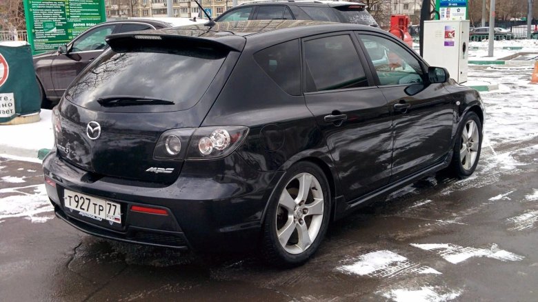 Mazda 3 MPS 2007 черная