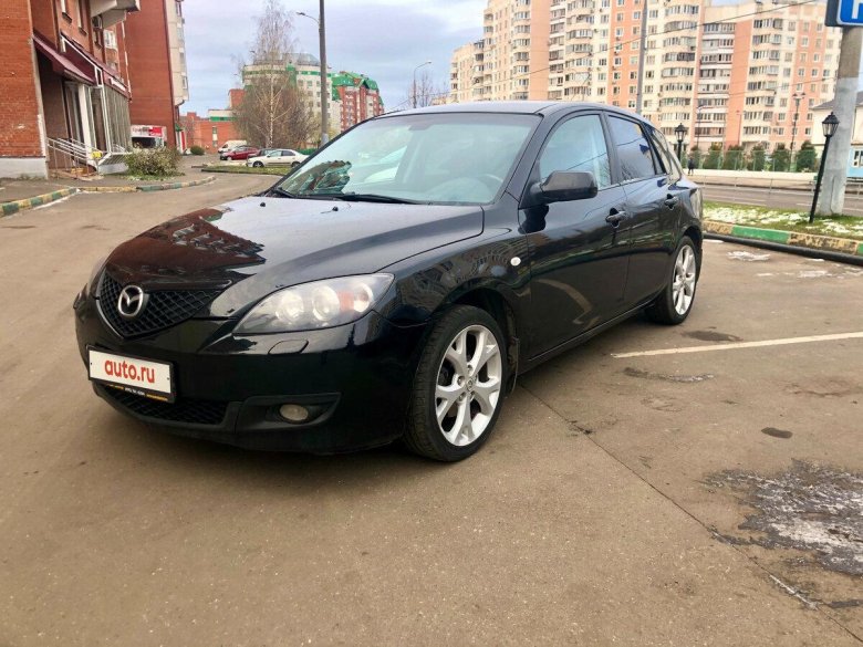 Mazda 3 2006 черная