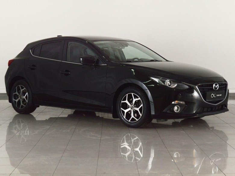 Мазда 3 2018 черная