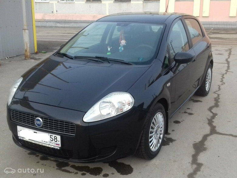 Фиат черный