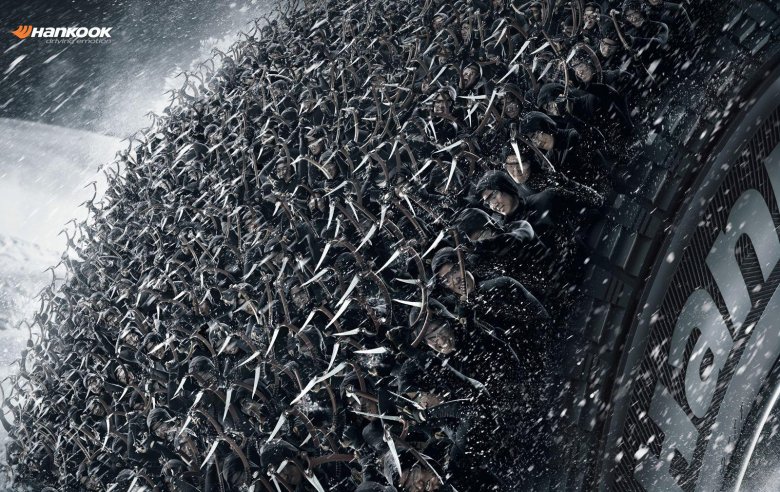 Шины реклама креатив