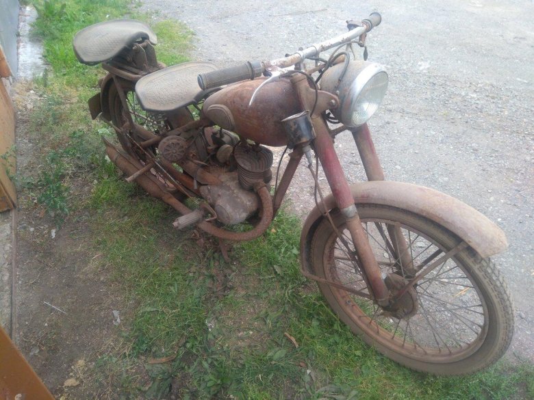 Мотоцикл Ковровец к-125