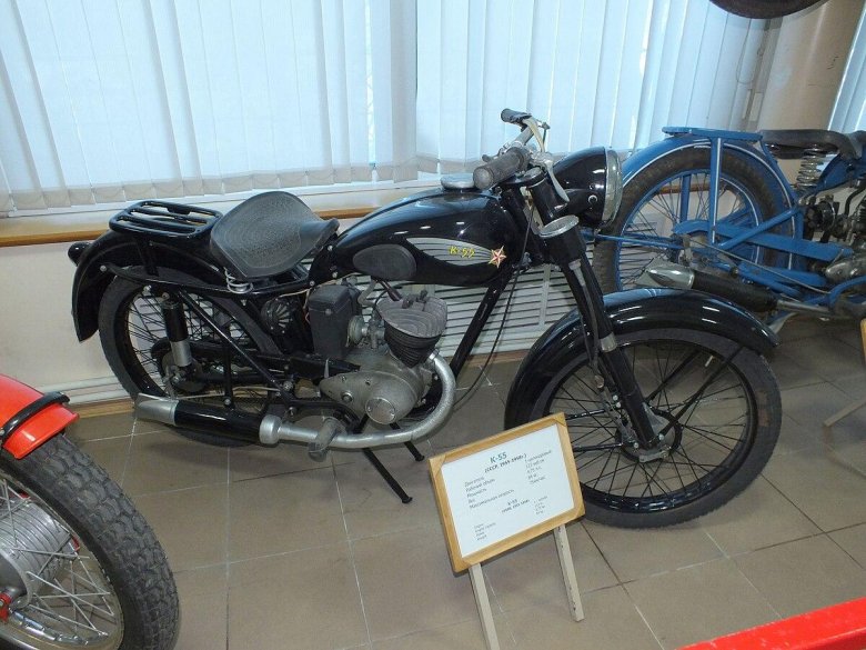 Мотоцикл Ковровец к-55