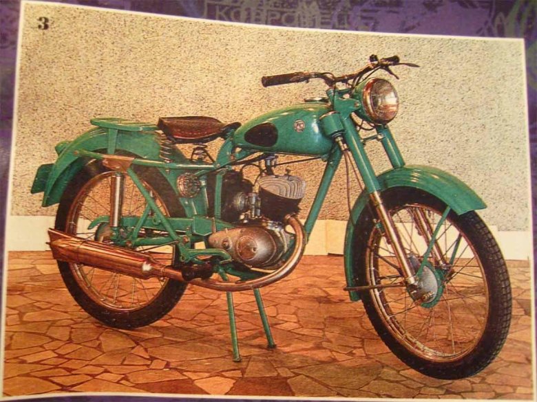 Мотоцикл Ковровец к-125