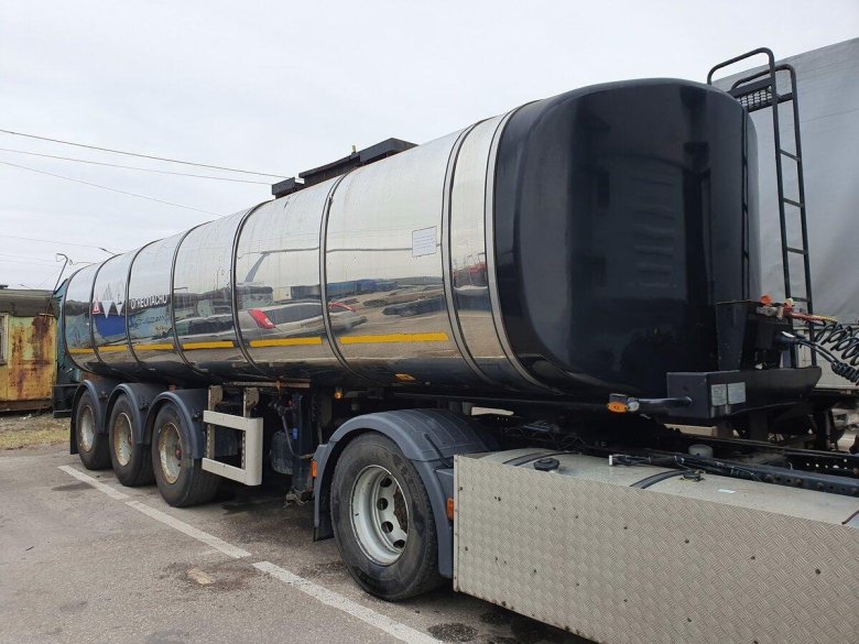 Битумовоз сцепка