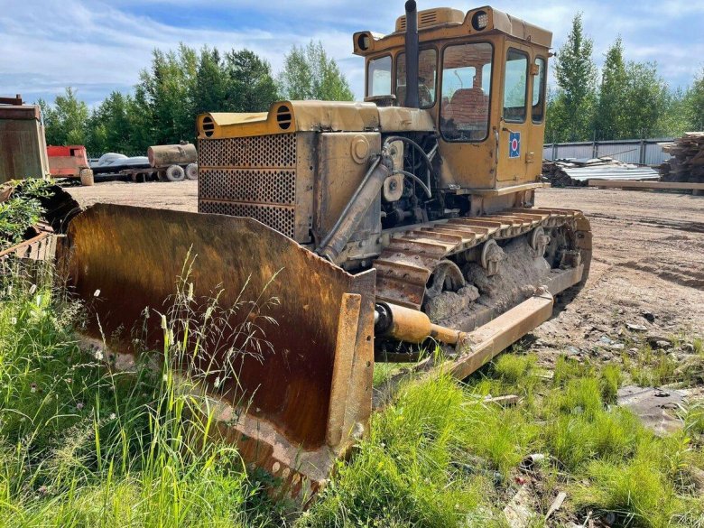 Одометр на бульдозере