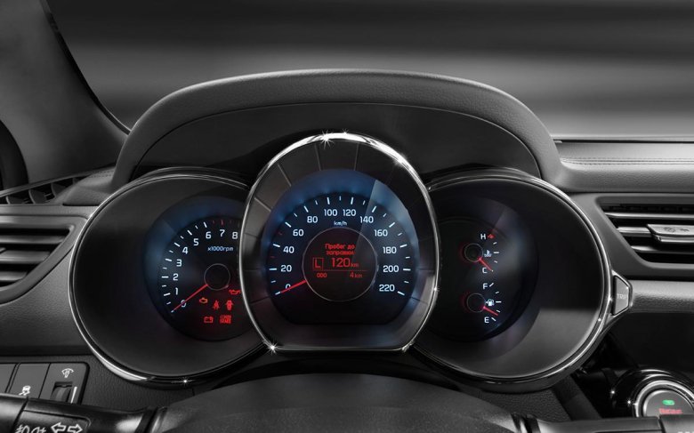 Панель приборов Киа Рио 2012