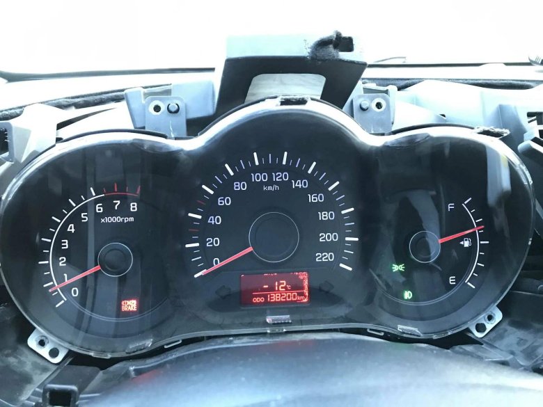 Приборка supervision Kia Rio 3