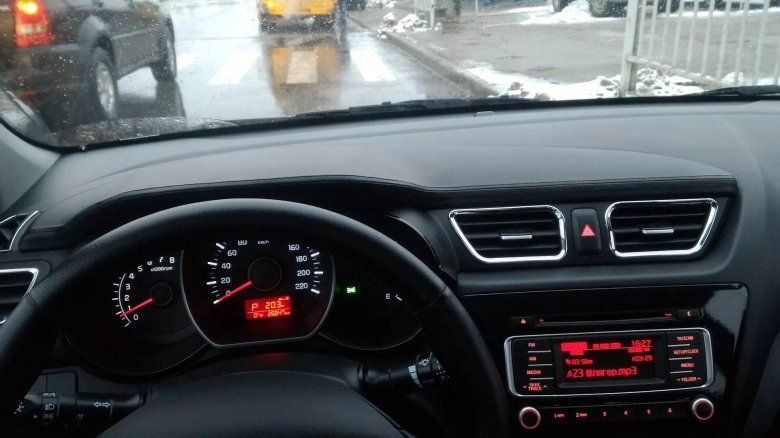 Панель Киа Рио 3