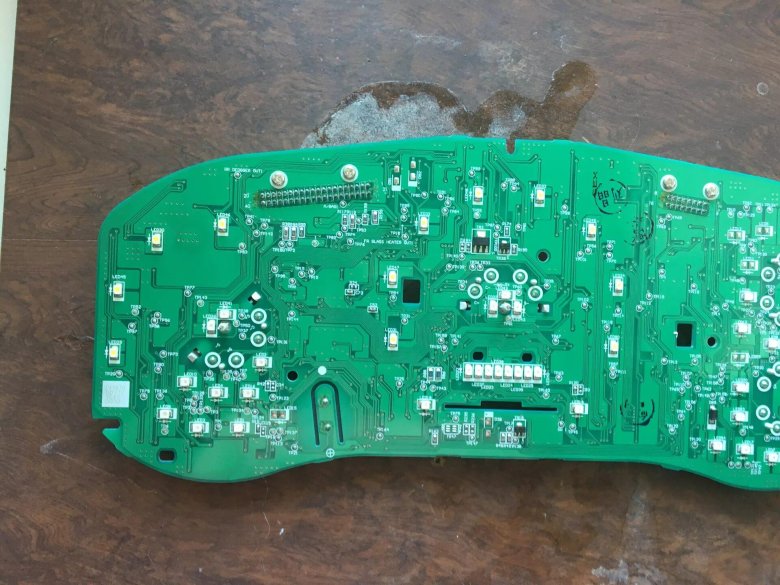 Плата приборной панели Kia Rio 3