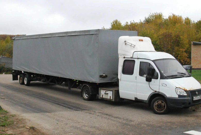 Газель седельный тягач 33104