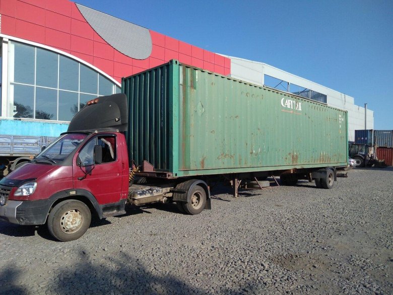 ГАЗ-3310 валдай полуприцеп