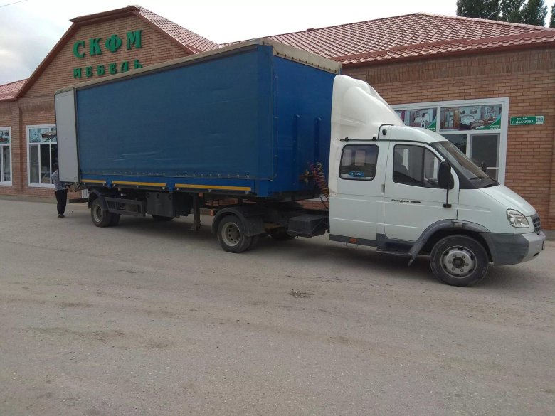 Газель седельный тягач 33104