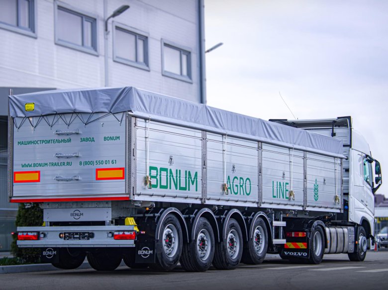 Полуприцеп зерновоз Бонум