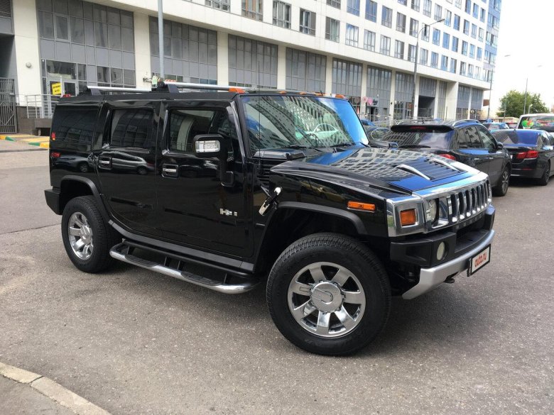 Хаммер h2 черный