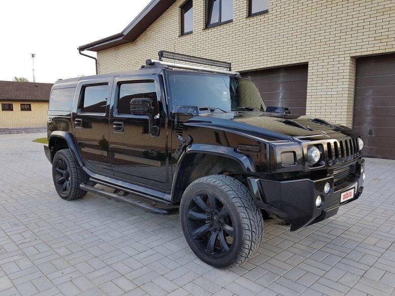 Хаммер н2 черный