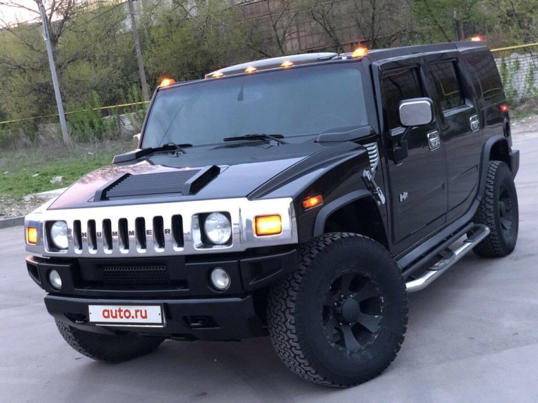 Hummer h2 черный