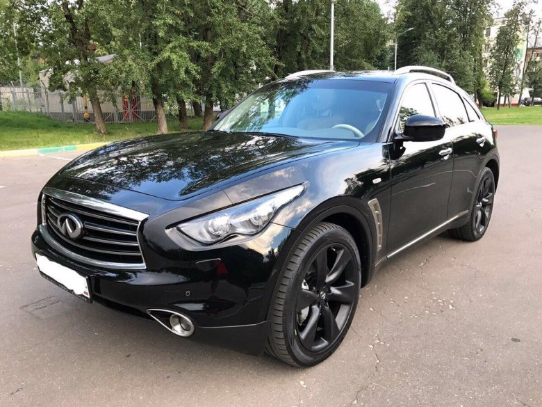 Инфинити qx70 черный