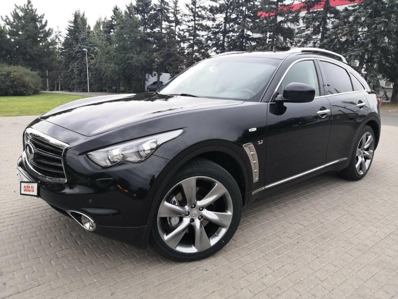 Инфинити qx70 черный