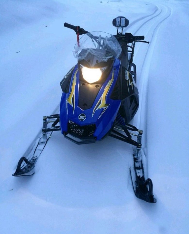 Стелс Капитан 150 снегоход