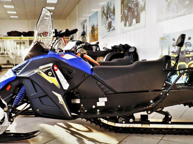 Новый снегоход стелс капитан 300