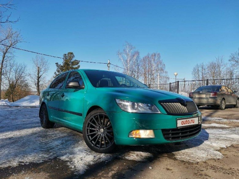 Skoda octavia rs ii рестайлинг