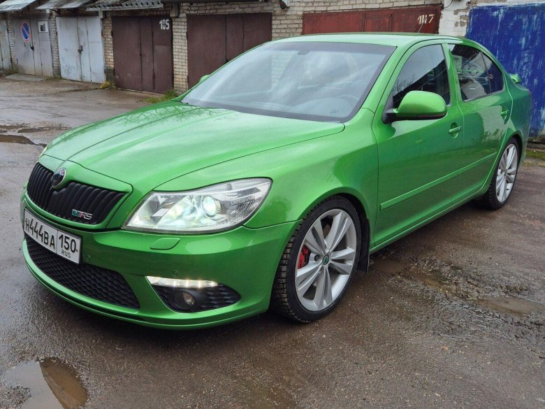 Skoda octavia rs ii рестайлинг