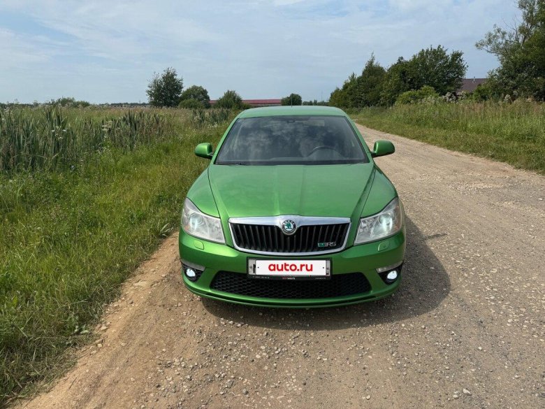 Skoda octavia rs ii рестайлинг