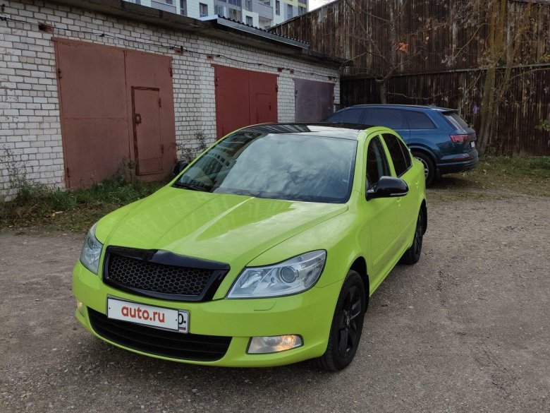 Skoda octavia ii рестайлинг