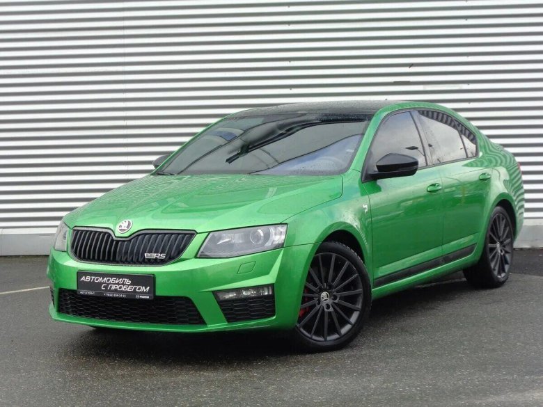 Skoda Octavia RS Green 2014