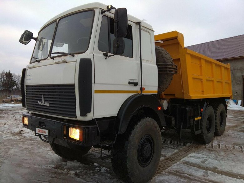 Самосвал МАЗ 6517x9
