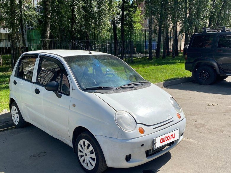 Daewoo matiz 2012 белый