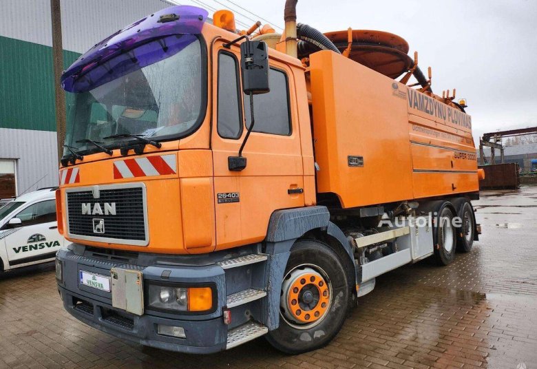 Каналопромывочная машина man