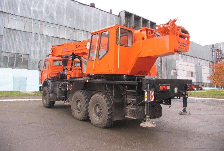 Кран Юргинец 25 тонн