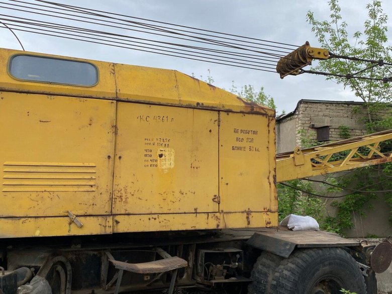 Пневмоколесный кран кс 5363