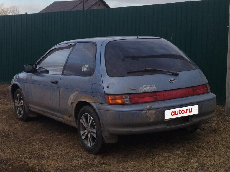 Toyota corolla viii (e110) рестайлинг