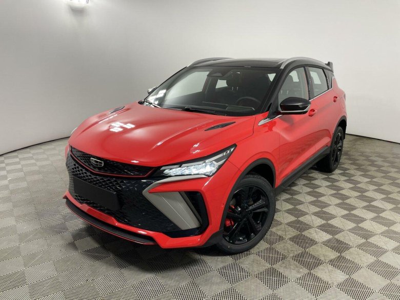 Coolray машина красный