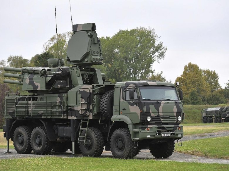 Комплекс ПВО «панцирь-с1»