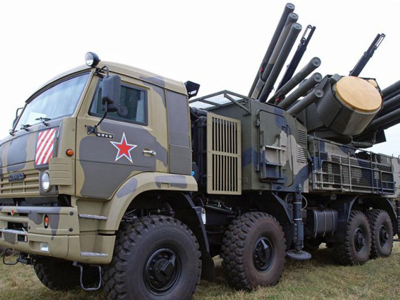 Комплекс ПВО «панцирь-с1»