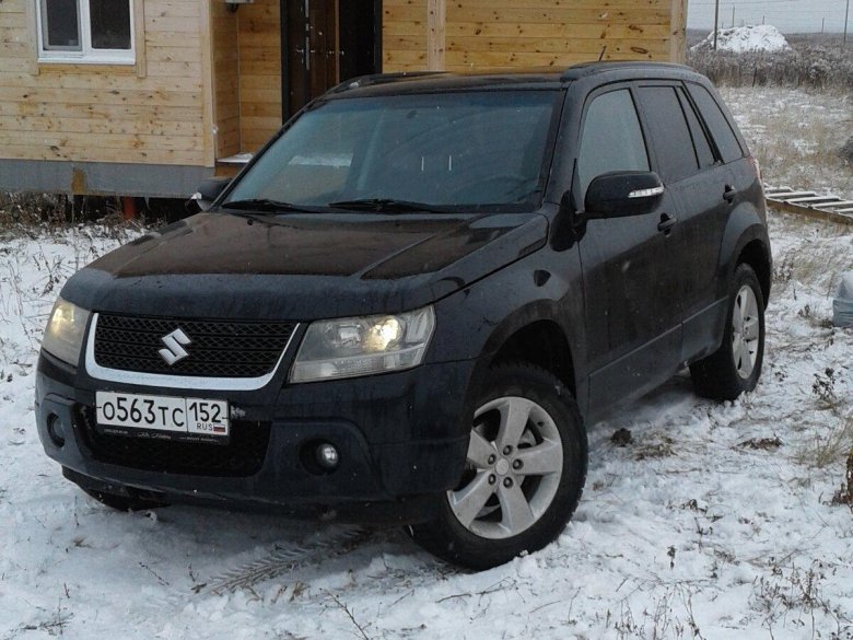 Suzuki Grand Vitara 2008 черная