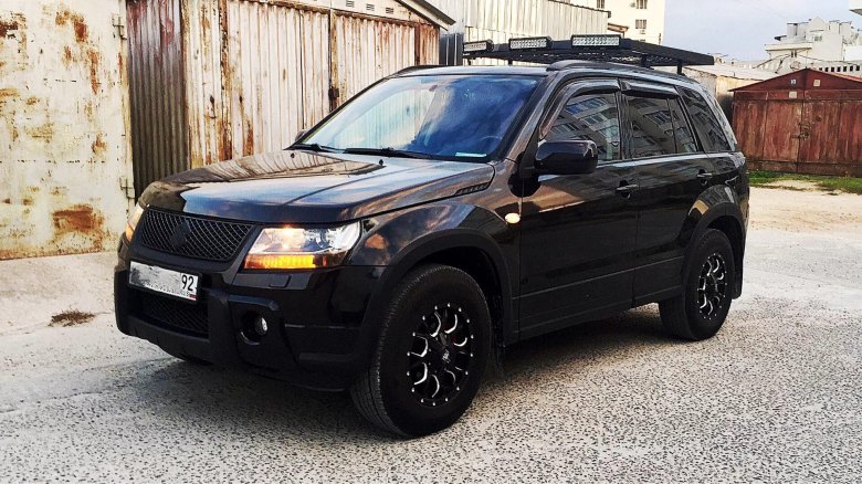 Suzuki Grand Vitara 2008 Tuning Black