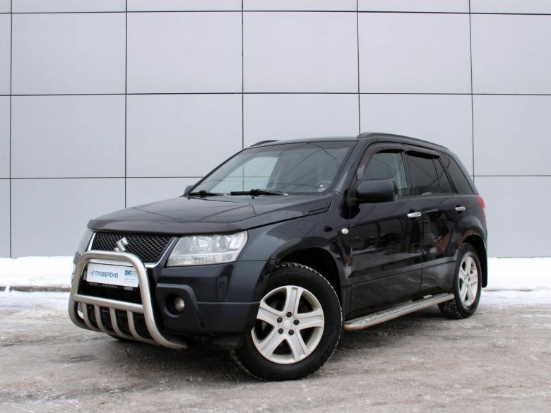 Сузуки Гранд Витара 2008 чёрная