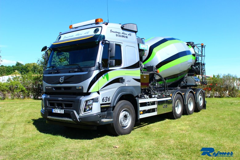 Автобетоносмеситель 12 кубов Вольво