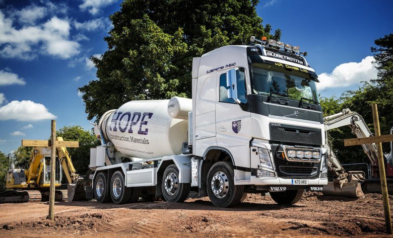 Бетоновоз миксер Вольво