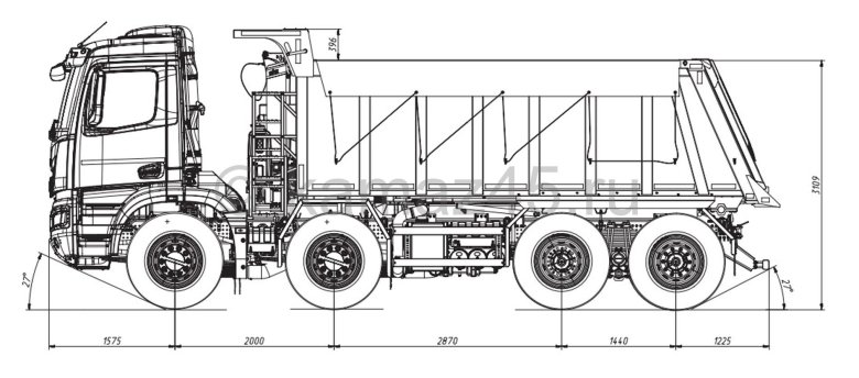 КАМАЗ 65951 самосвал