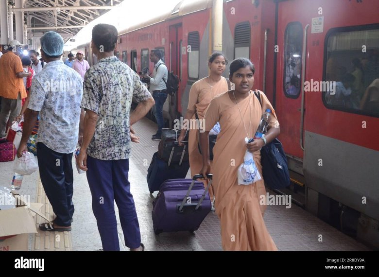 Поезд в Индии