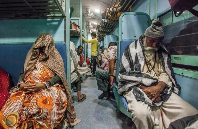 Вагон 2a в Индии